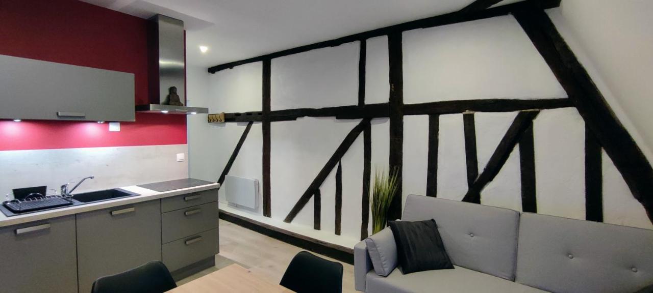 202 Duplex A Colombage En Plein Centre Ville بورج المظهر الخارجي الصورة